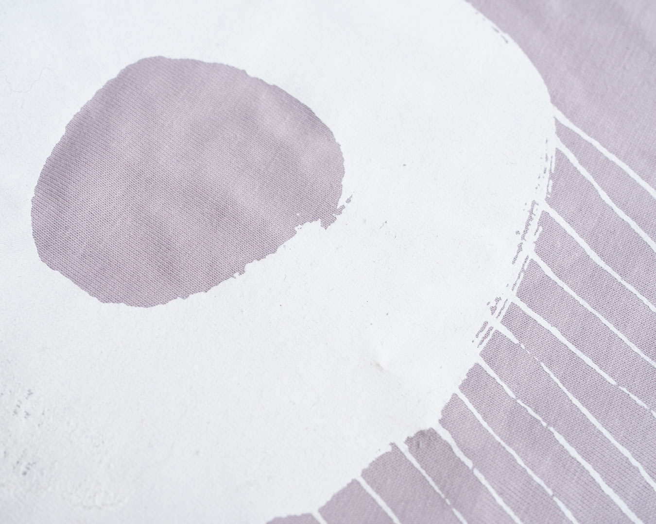 internal connection oversized T — view 5, handprinted by Mascha Rodigina, Cologne