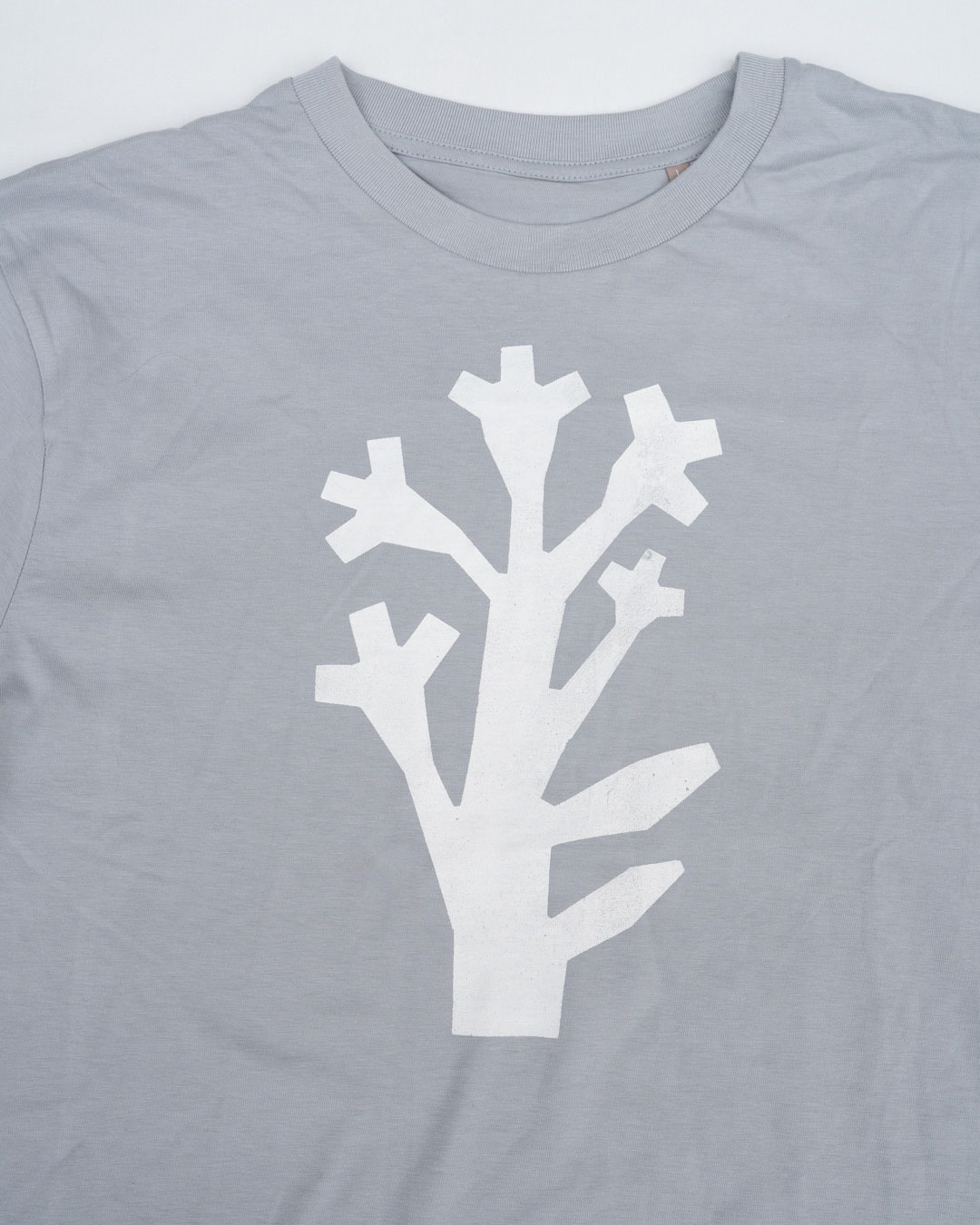 winter bloom t-shirt oversize — view 4, handprinted by Mascha Rodigina, Cologne
