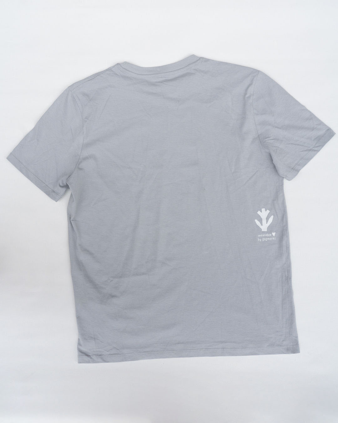 winter bloom t-shirt oversize — view 2, handprinted by Mascha Rodigina, Cologne