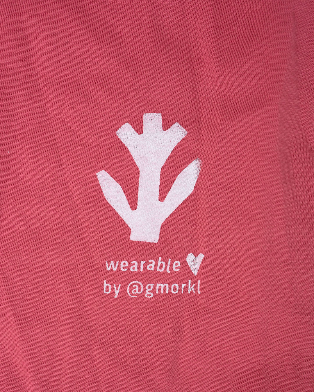 summer bloom t-shirt oversize — view 3, handprinted by Mascha Rodigina, Cologne