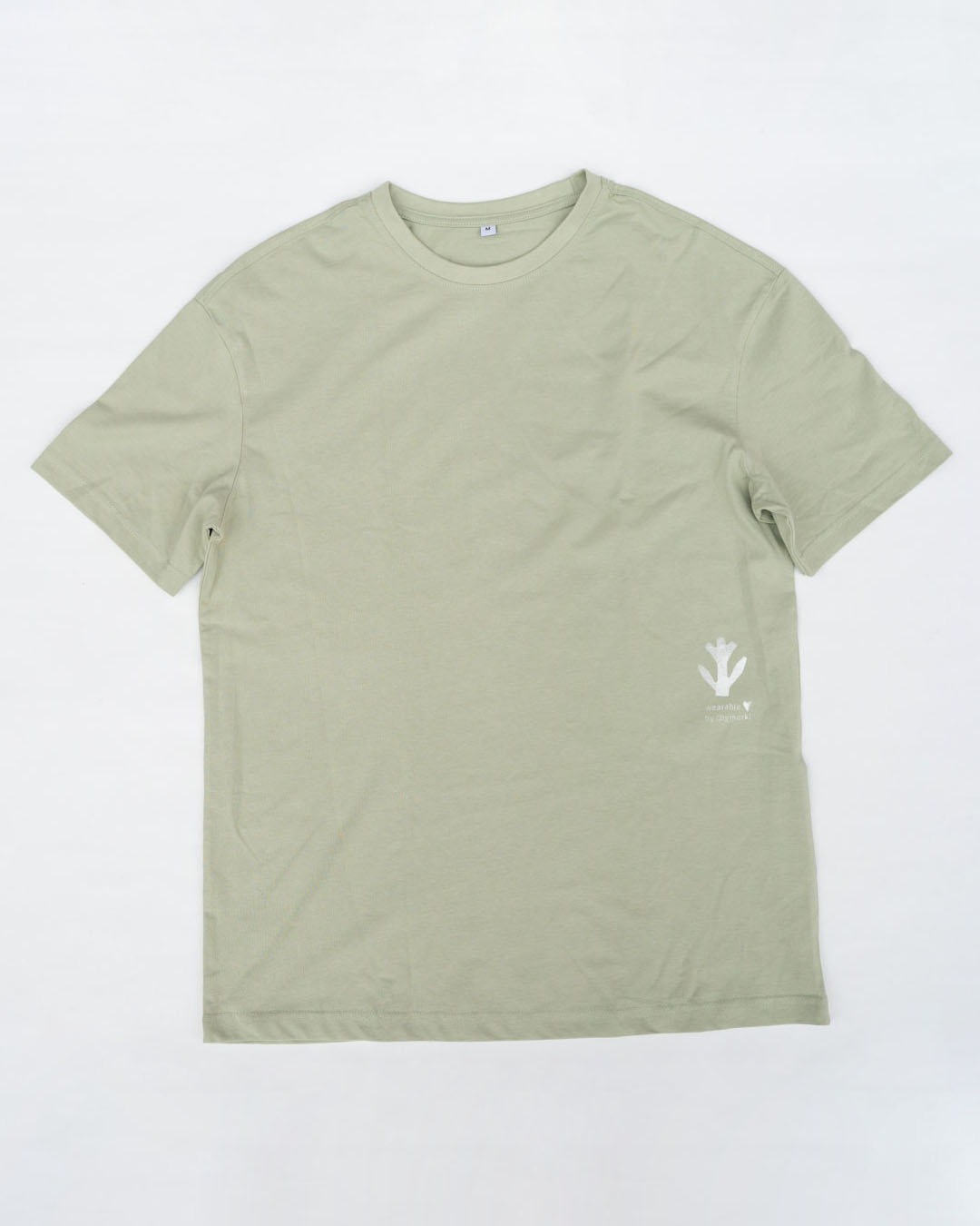 spring bloom t-shirt oversize — handprinted wearable art by Mascha Rodigina, Cologne