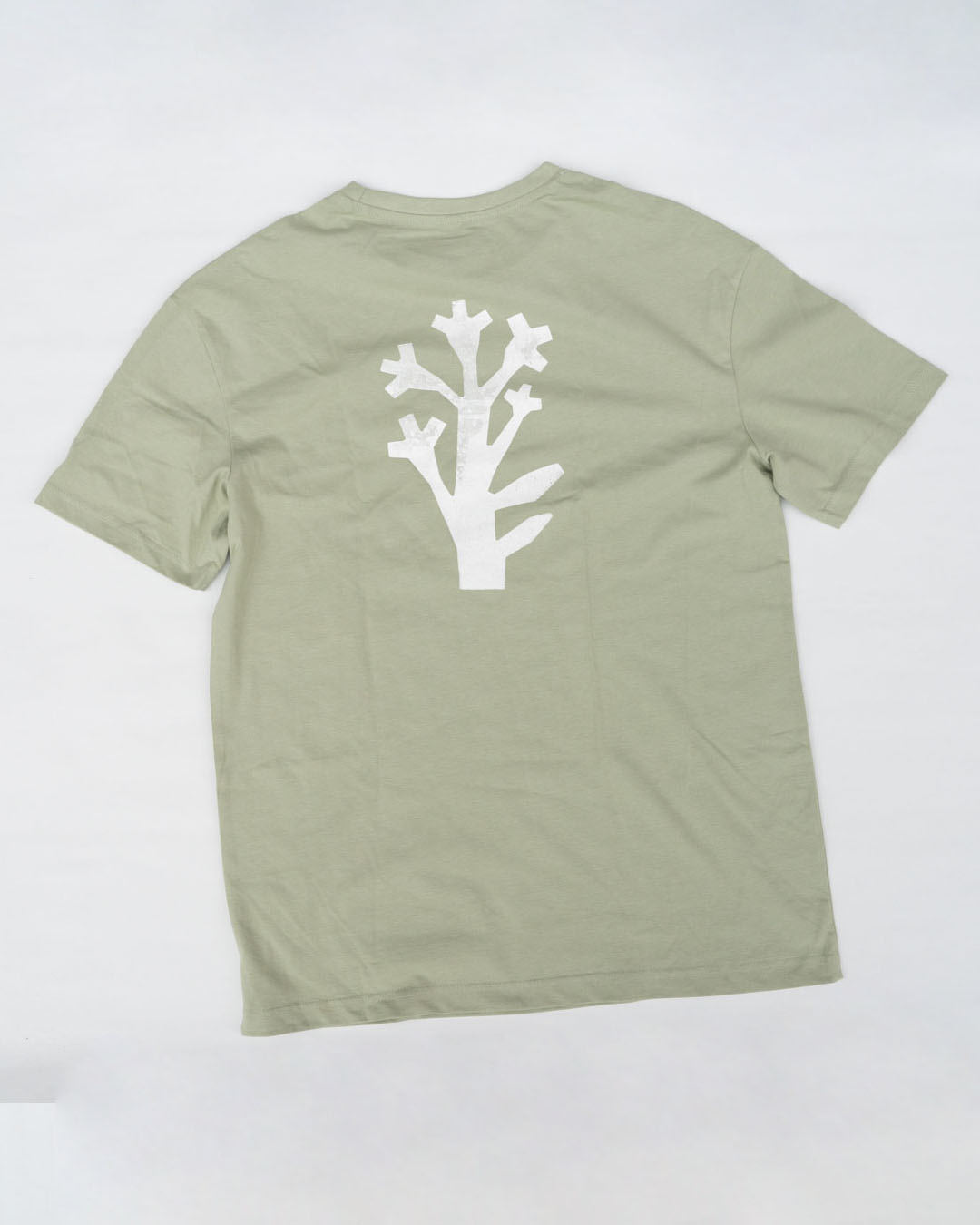 spring bloom t-shirt oversize — view 2, handprinted by Mascha Rodigina, Cologne