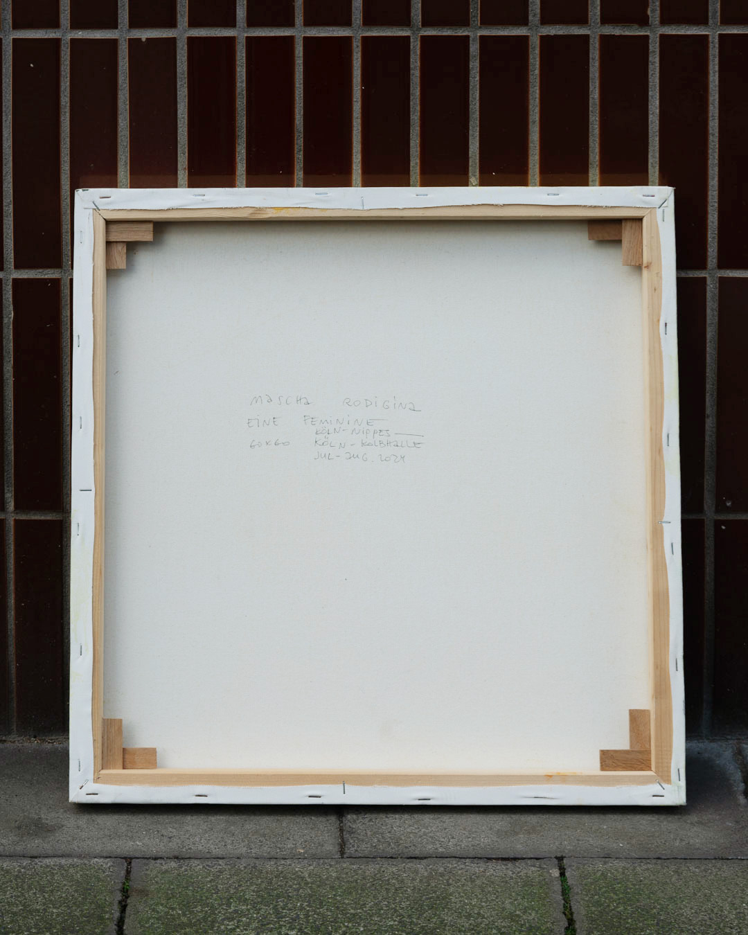 Eine Feminine — view 3, handprinted by Mascha Rodigina, Cologne