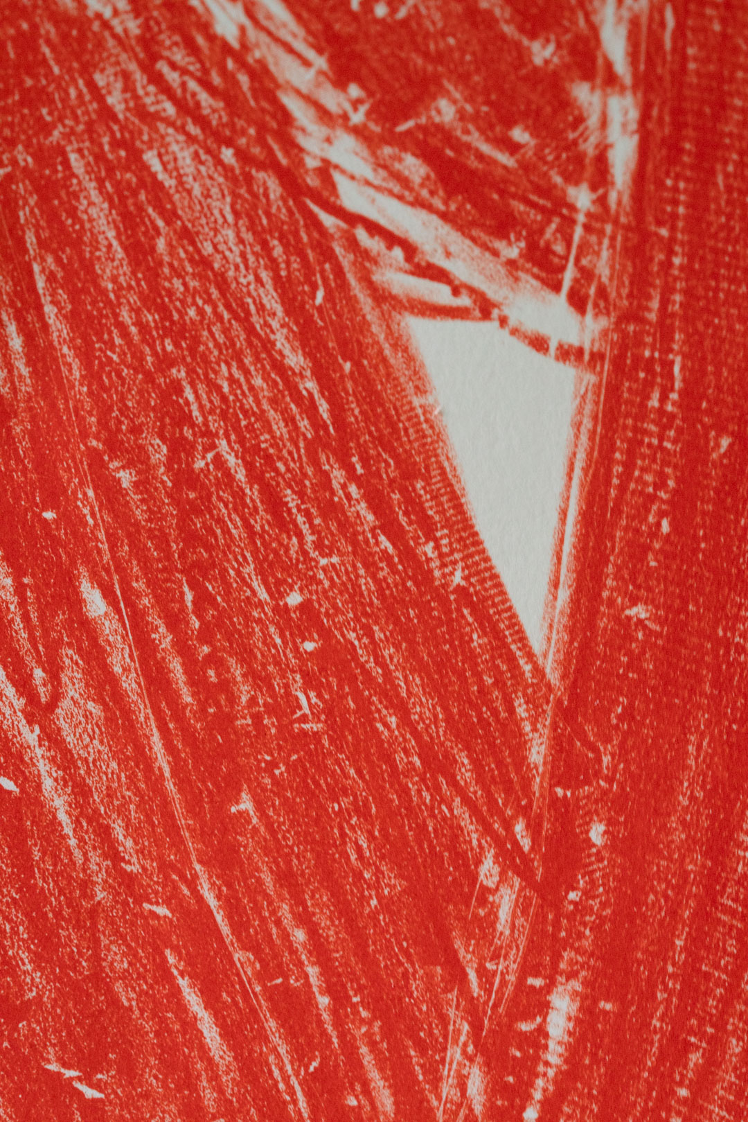 Größer als ich — handprinted wearable art by Mascha Rodigina, Cologne