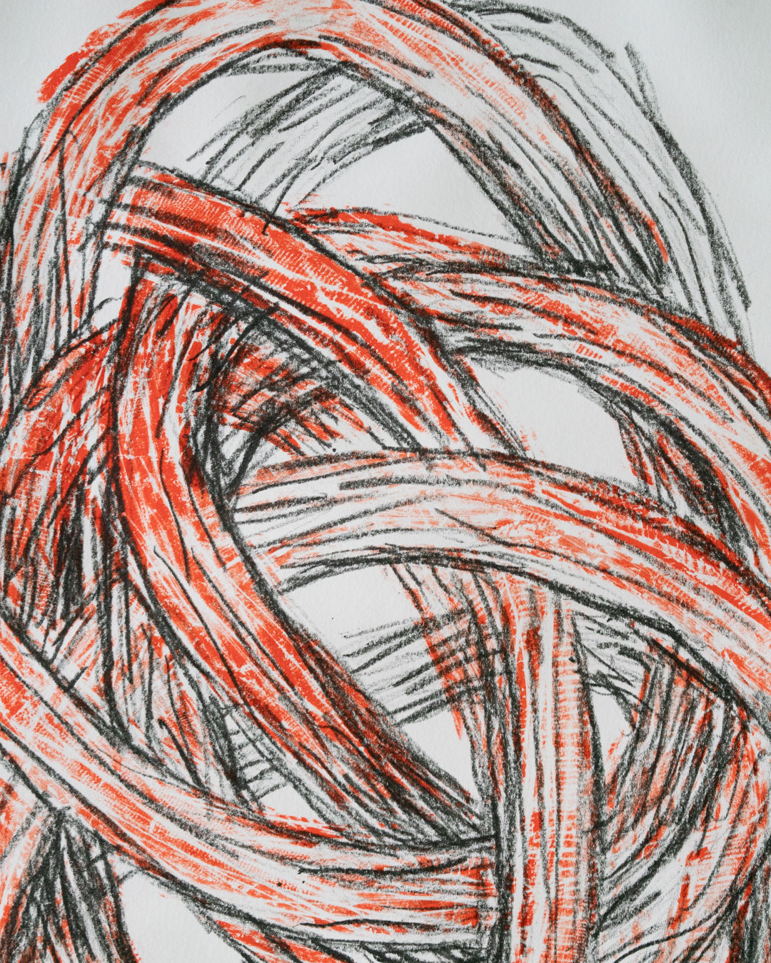 Fiktive Spontanität — view 4, handprinted by Mascha Rodigina, Cologne