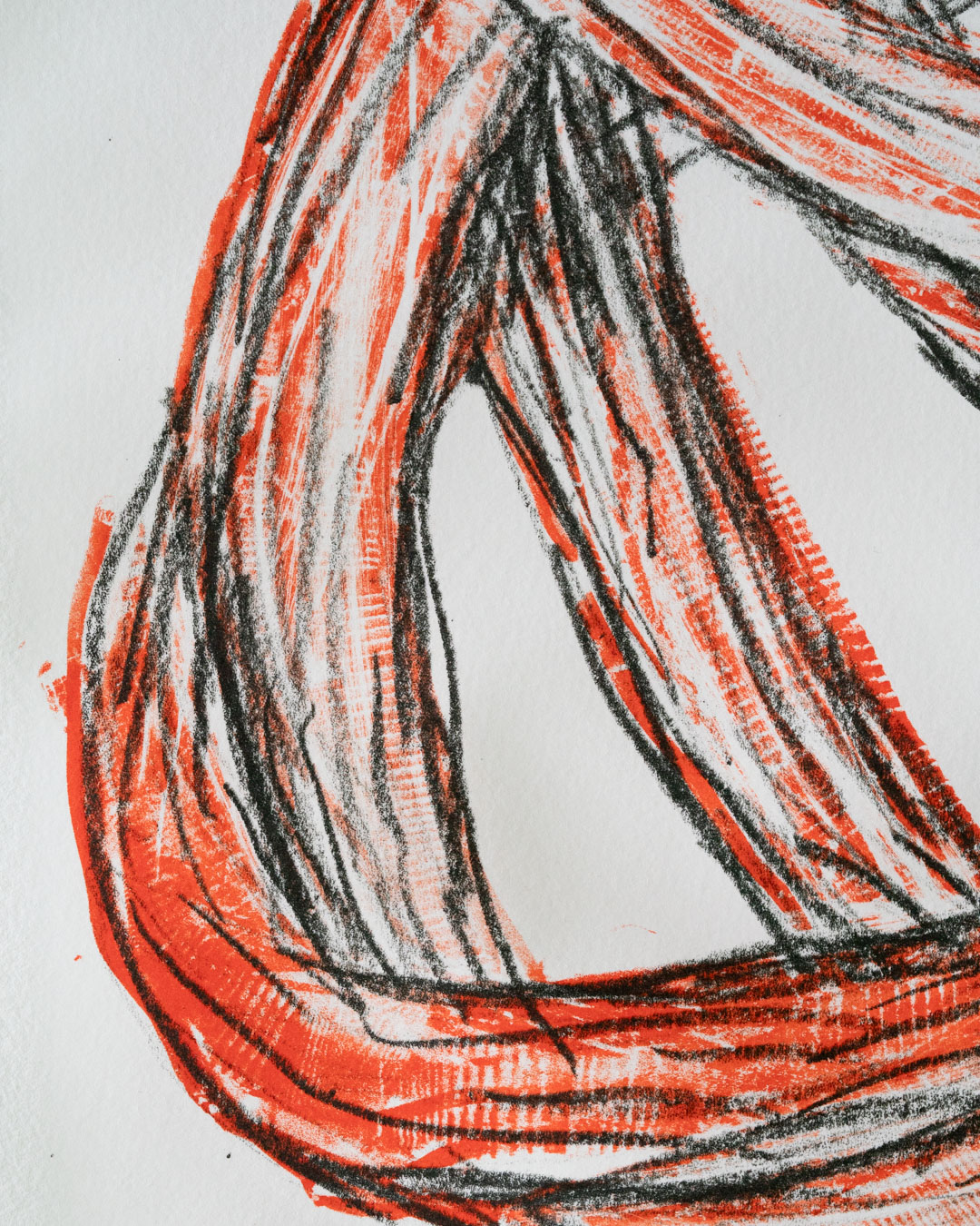 Fiktive Spontanität — view 5, handprinted by Mascha Rodigina, Cologne