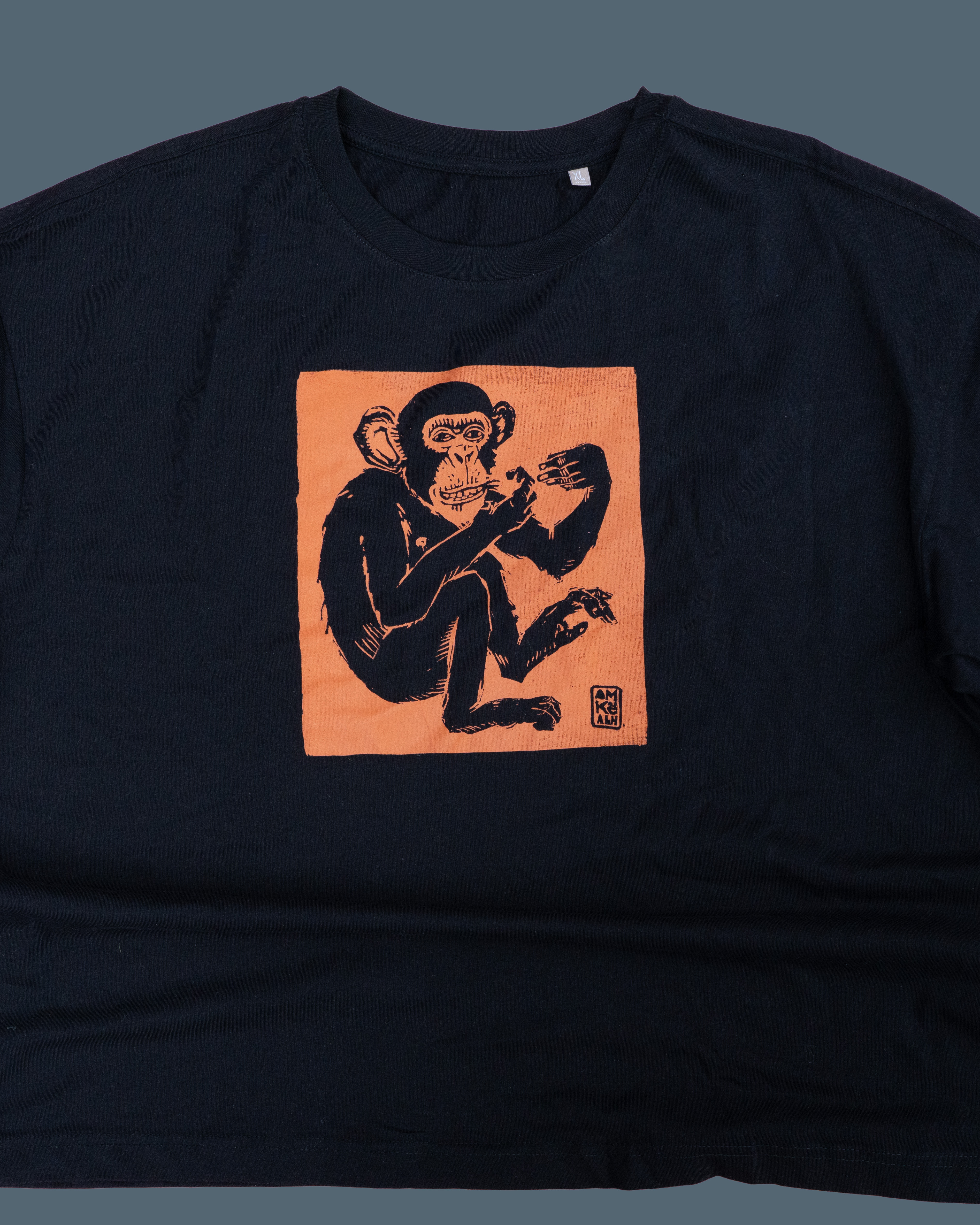Petermann geht Japan — handprinted wearable art by Mascha Rodigina, Cologne